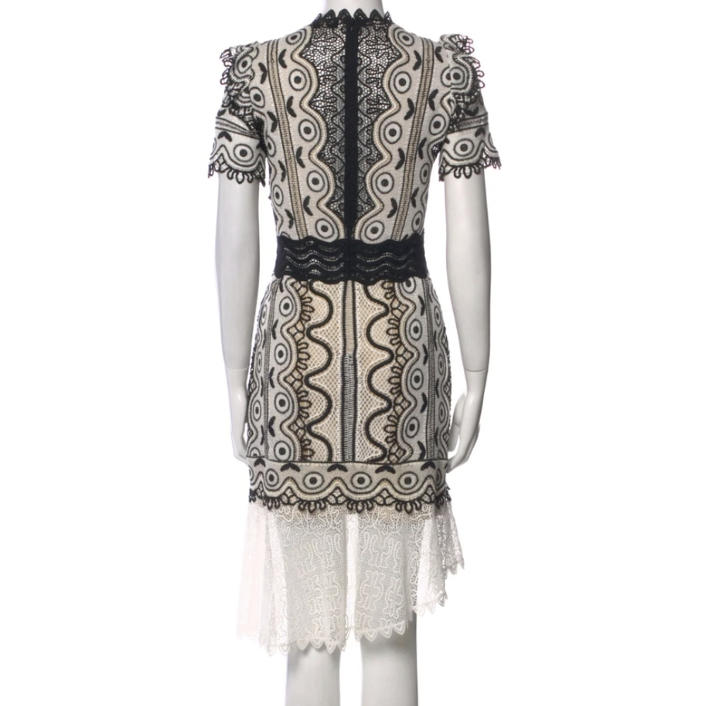 SEA New York Lola Crochet Lace Dress XS 2 - Picture 3 of 11